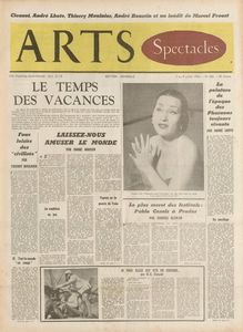 ARTS N° 366 du 03 juillet 1952