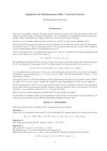 Agregext composition de mathematiques generales 2001 maths