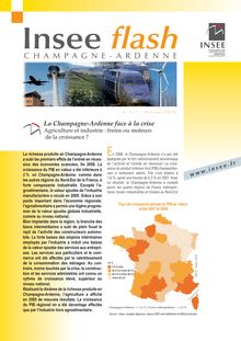 La Champagne-Ardenne face à la crise - Agriculture et industrie : freins ou moteurs de la croissance ?