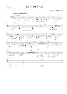 Partition Tuba, Peer Gynt  No.1, Op.46, Grieg, Edvard
