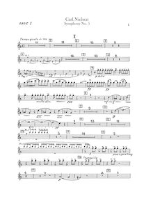 Partition hautbois 1, 2, Symphony No. 5, Op. 50, Nielsen, Carl