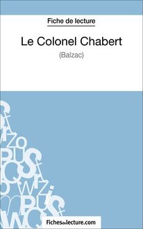 Le Colonel Chabert de Balzac (Fiche de lecture)