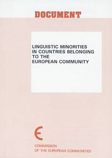 Linguistic minorities in countries belonging to the European Community