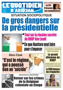 Le Quotidien d’Abidjan n°2881 - du vendredi 10 juillet 2020