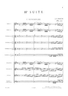 III Suite 1. Ouverture - J.S Bach