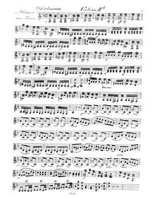 Partition violons II, Fremit Mare cum Furore, Jubilate plausus date