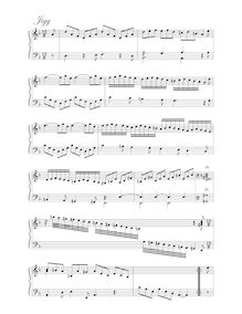 Partition Jigg,  en D minor, Keyboard, Pepusch, John Christopher