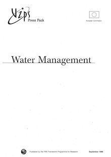 Vips Press Pack Water Management. September 1999