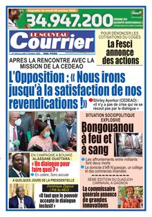 Le Nouveau Courrier n°2223 - du lundi 19 Octobre 2020