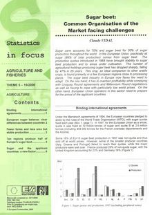 Statistics in focus. Agriculture and fisheries No 19/2000. Sugar beet