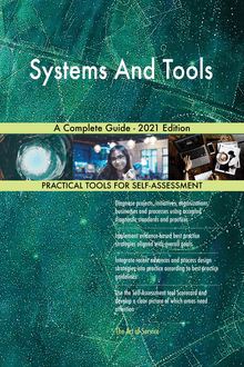 Systems And Tools A Complete Guide - 2021 Edition