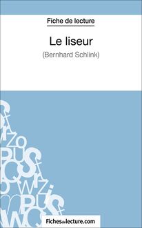 Le liseur de Bernhard Schlink (Fiche de lecture)