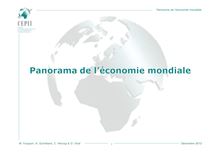 Panorama de l’économie mondiale
