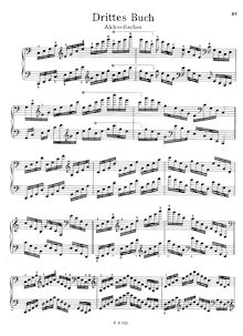 Partition Buch 3: Akkordisches, Klavierübung en 10 Büchern, Busoni, Ferruccio