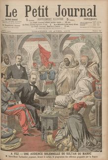 LE PETIT JOURNAL SUPPLEMENT ILLUSTRE  N° 752 du 16 avril 1905