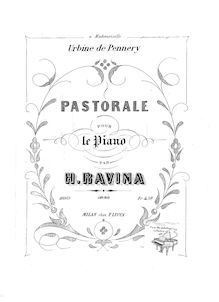 Partition complète, Pastorale, Op.29, Ravina, Jean Henri