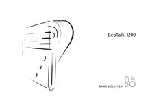 Notice Téléphone portable Bang & Olufsen  BeoTalk 1200
