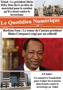 Le Quotidien Numérique d’Afrique n°1468 – du Jeudi 02 juillet 2020