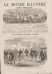 LE MONDE ILLUSTRE  N° 534 du 06 juillet 1867