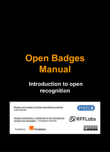 RFFLabs : Open Badges   Manual RFFLabs
