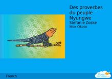 Des proverbes du peuple Nyungwe
