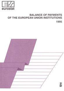 Balance of payments of the European Union institutions 1995