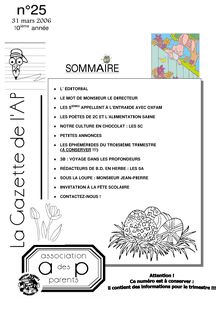 SOMMAIRE - Nouveau site Institut Albert 1er