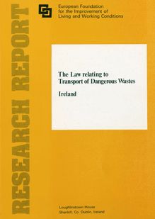 The law relating to transport of dangerous wastes