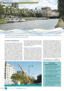 La Ville de Rennes - Agence  de l&#39;eau Loire-Bretagne