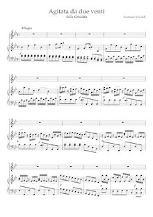 Partition complète, Griselda, Vivaldi, Antonio par Antonio Vivaldi