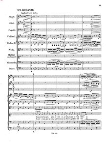 Partition Nos. 1–4, Heimkehr aus der Fremde, Op.89, Liederspiel in einem Akt