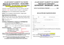 CLUB SAINT HUBERT DU NORD CLUB SAINT HUBERT DU NORD - Chiens de France