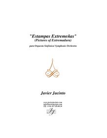 Partition compléte et parties. Partitura general y particellas completas., Pictures of Extremadura