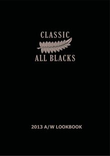 Lookbook All Blacks - Fall/Winter 2013