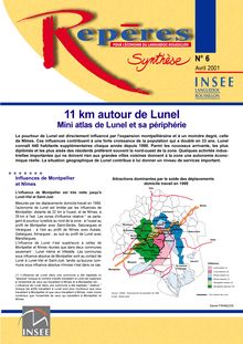11 km autour de Lunel : mini atlas de Lunel et sa périphérie