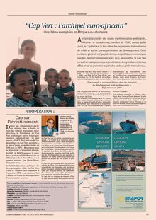 Cap Vert : l archipel euro-africain