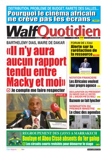 Walf Quotidien n°8998 - du mardi 22 mars 2022