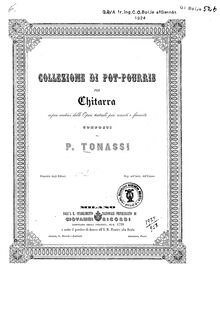 Partition Secondo, Pot-Pourris on Donizetti s  Dont Pasquale , Tonassi, Pietro