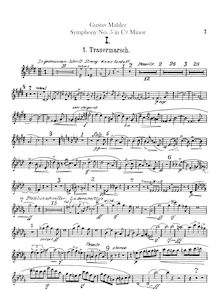Partition flûte 1, 2, 3 (aussi Piccolo), 4 (aussi Piccolo), Symphony No.5