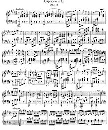 Partition complète (lower resolution), Capriccio, Op.118 par Felix Mendelssohn