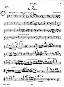 Partition Vol.2 - partition de violon, Kompositionen für Violine und Pianoforte bearbeitet von Émile Sauret