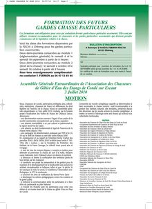 4 PAGES CHASSEUR DU NORD 2010