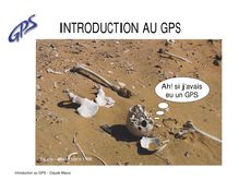 INTRODUCTION AU GPS