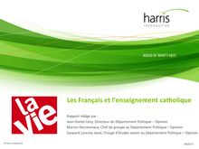 Harris Interactive : Les Français et l’enseignement catholique