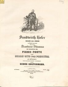 Partition complète, Sandwirth Hofer, Op.6, Goltermann, Georg