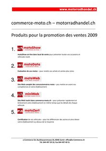 commerce-moto.ch - 1. 2. 3. 4. 5. commerce-moto.ch  motorradhandel.ch