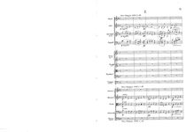 Partition , Poco Adagio, Symphony No.7, Symfonie č.7, D minor, Dvořák, Antonín