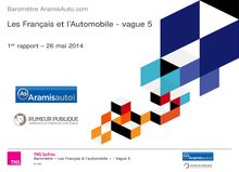 Les Français et l automobile - mai 2014