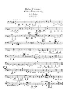 Partition Tuba, Götterdämmerung, WWV86D, Siegfrieds Tod, Wagner, Richard