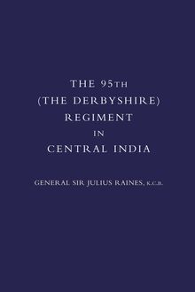 95th (Derbyshire) Regiment in Central India